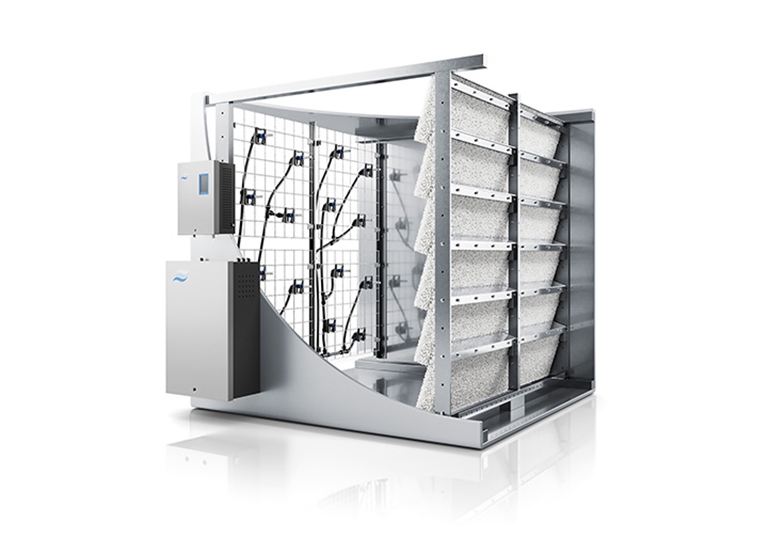Sistema de humidificación spray y evaporativo Condair DL de cuarta generación 